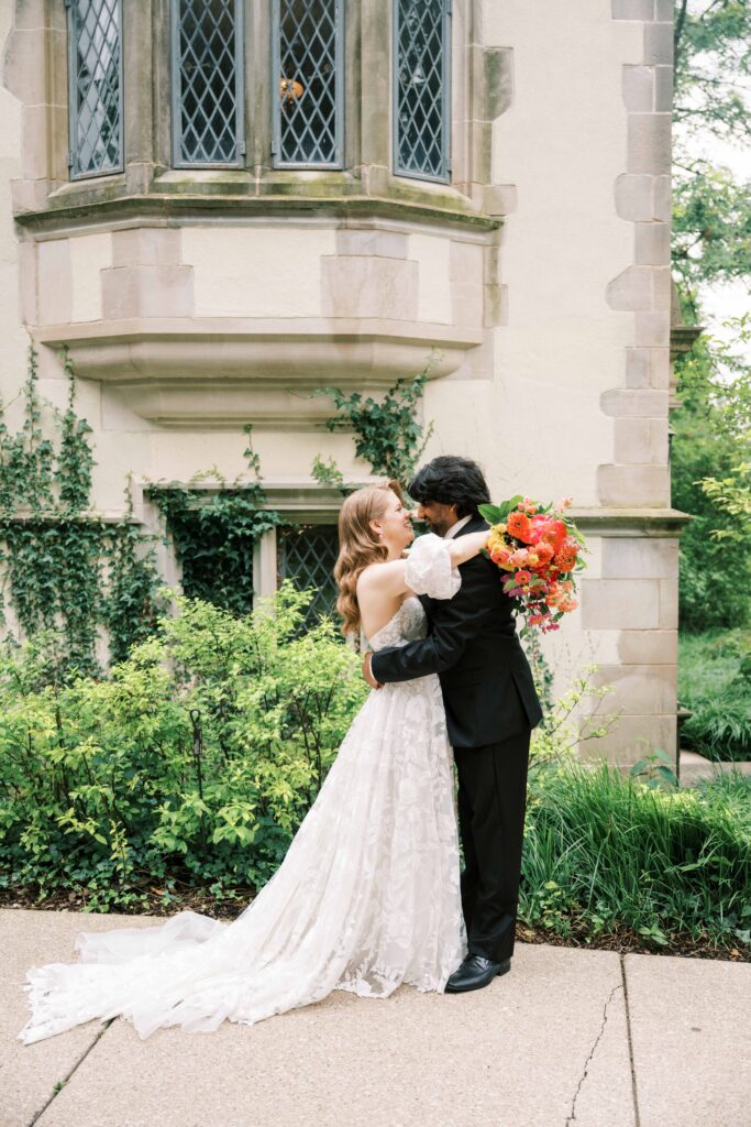 wedding at The Morton Arboretum, Chicago