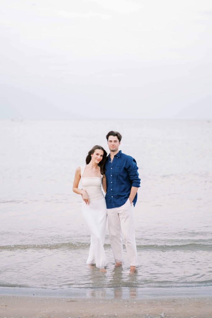 Chicago studio and outdoor engagement session