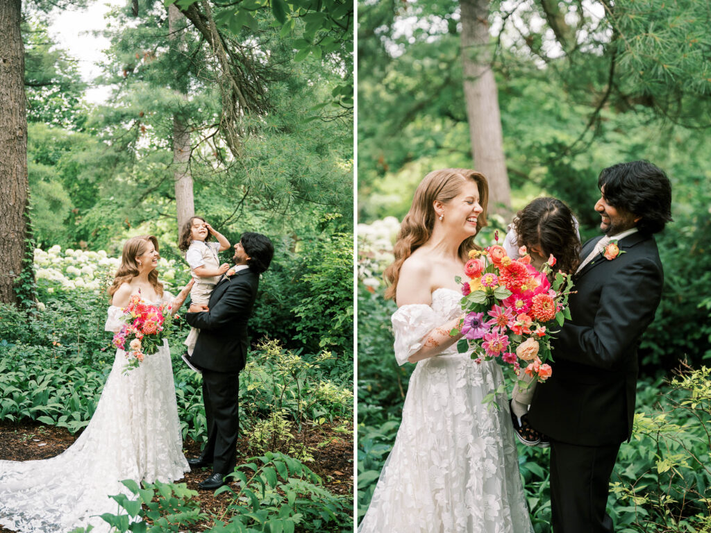 wedding at The Morton Arboretum, Chicago