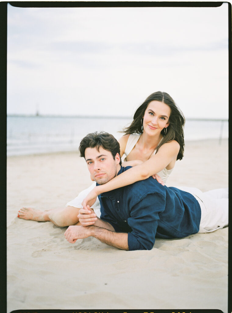 Chicago studio and outdoor engagement session