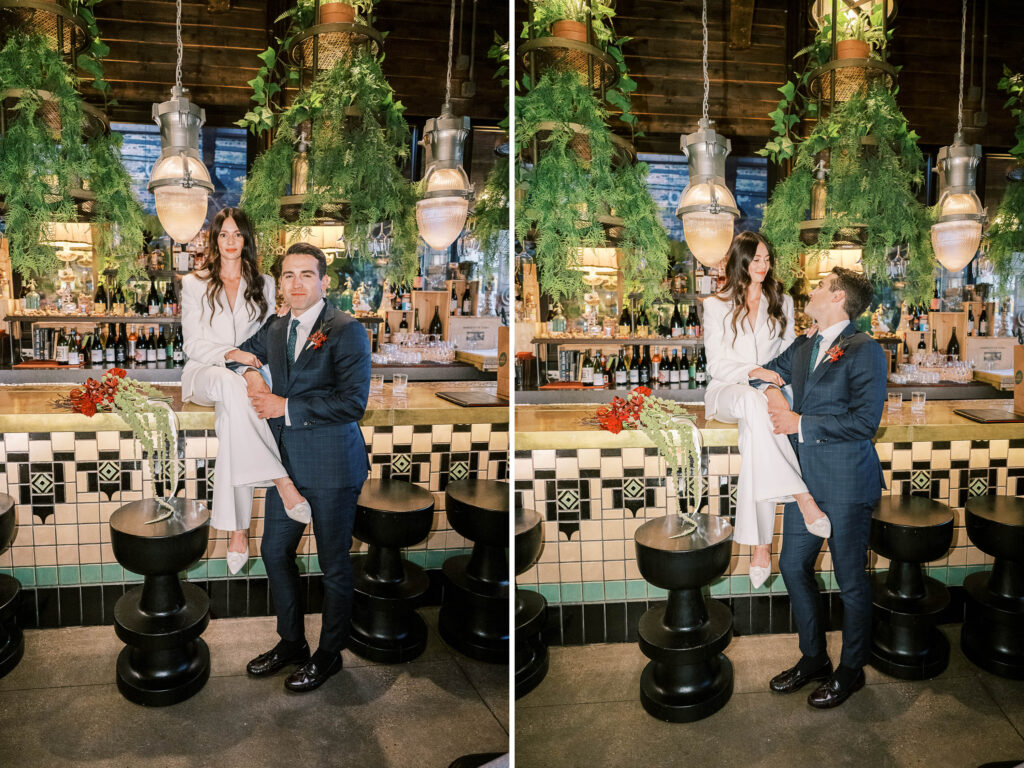 Chicago intimate wedding at Beatnik West Town