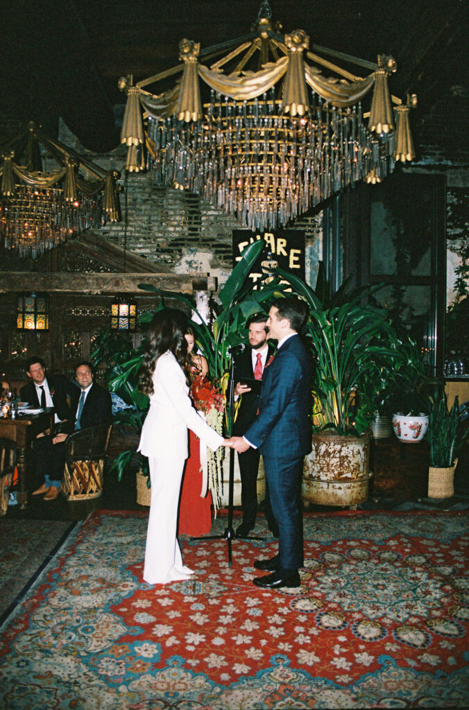 Chicago intimate wedding at Beatnik West Town