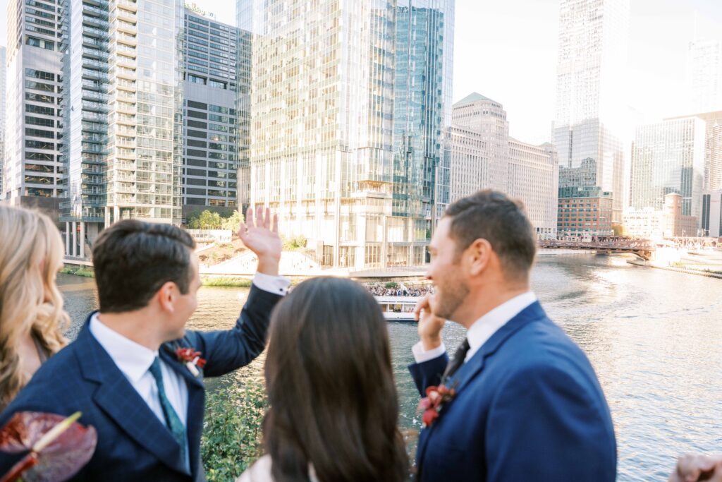 Chicago waterfront wedding photos