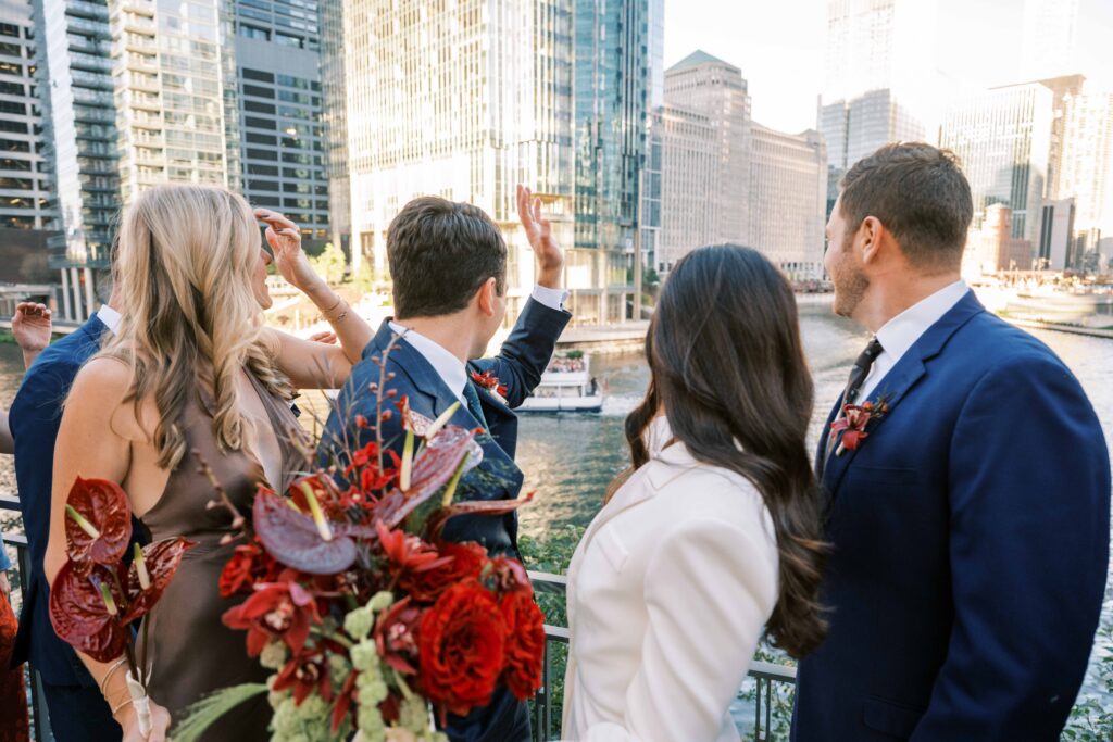 Chicago waterfront wedding photos