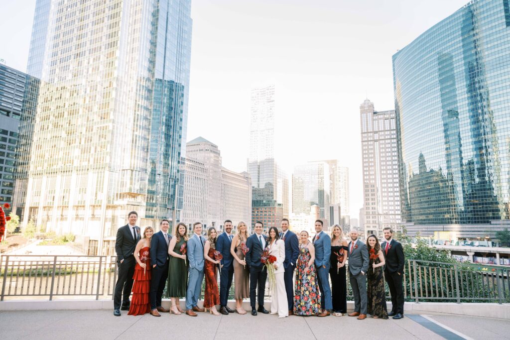 Chicago waterfront wedding photos