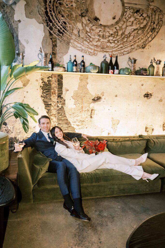 Chicago intimate wedding at Beatnik West Town
