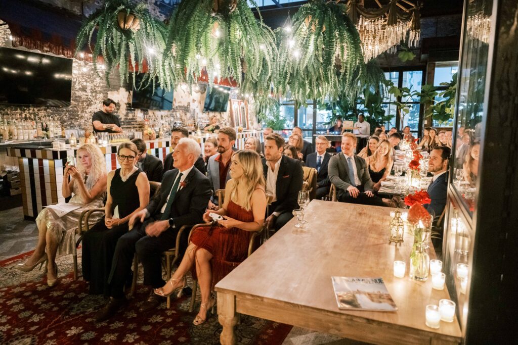 Chicago intimate wedding at Beatnik West Town