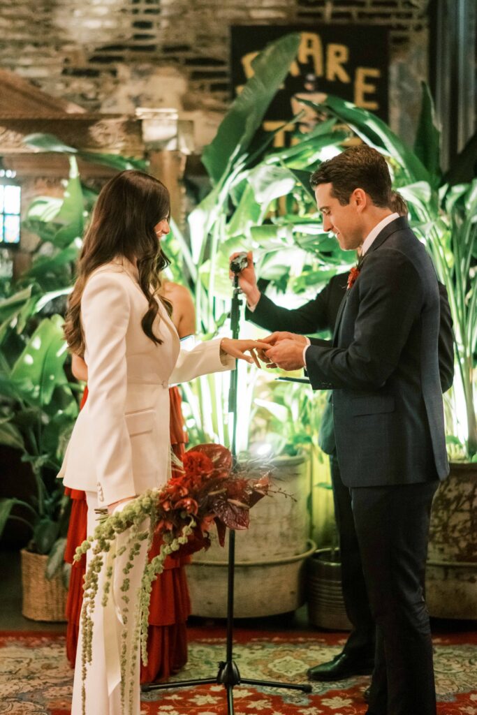 Chicago intimate wedding at Beatnik West Town