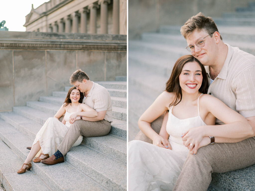 Griffin Museum of Science & Industry engagement photo session