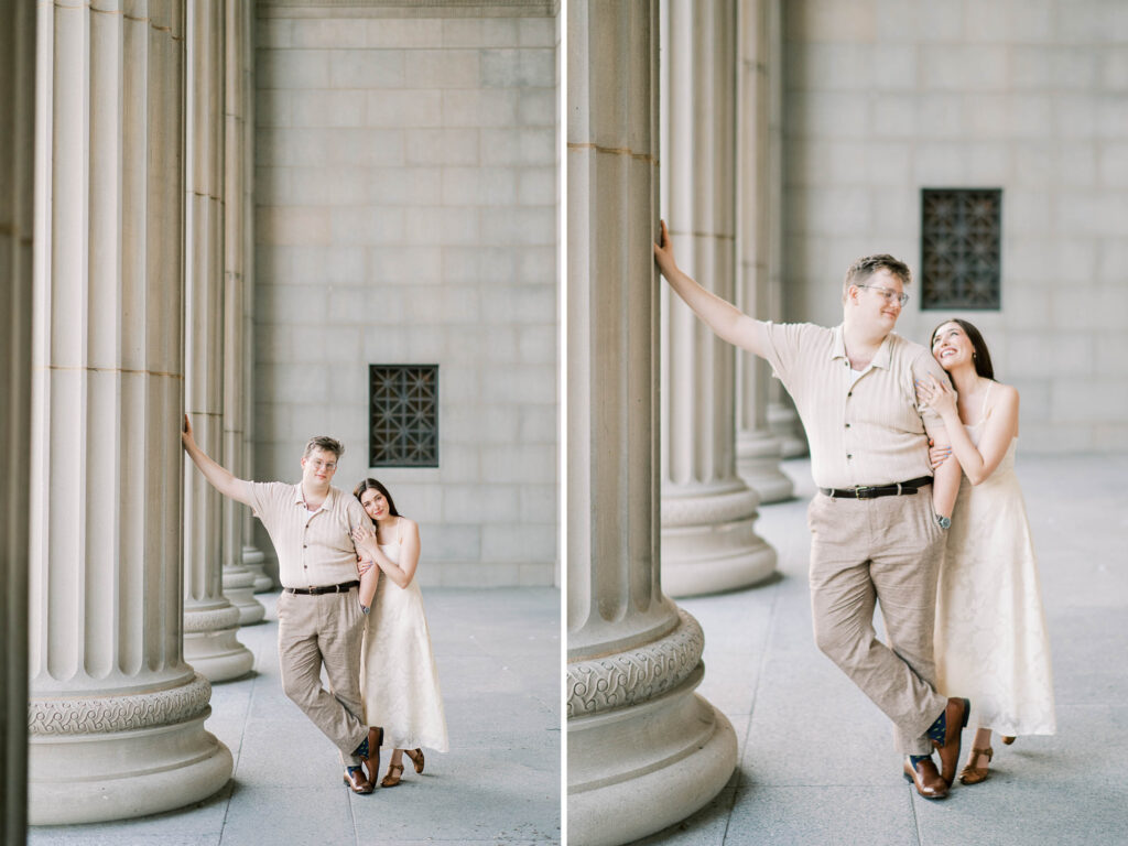 Griffin Museum of Science & Industry engagement photo session