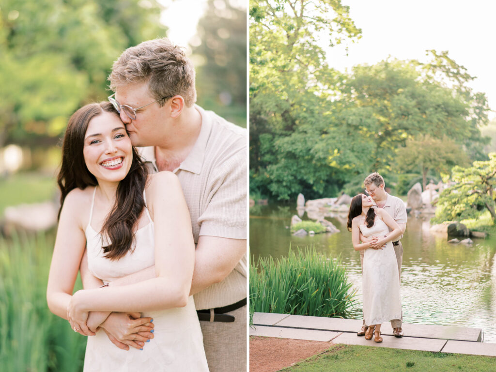 parks with a pond in Chicago for pictures