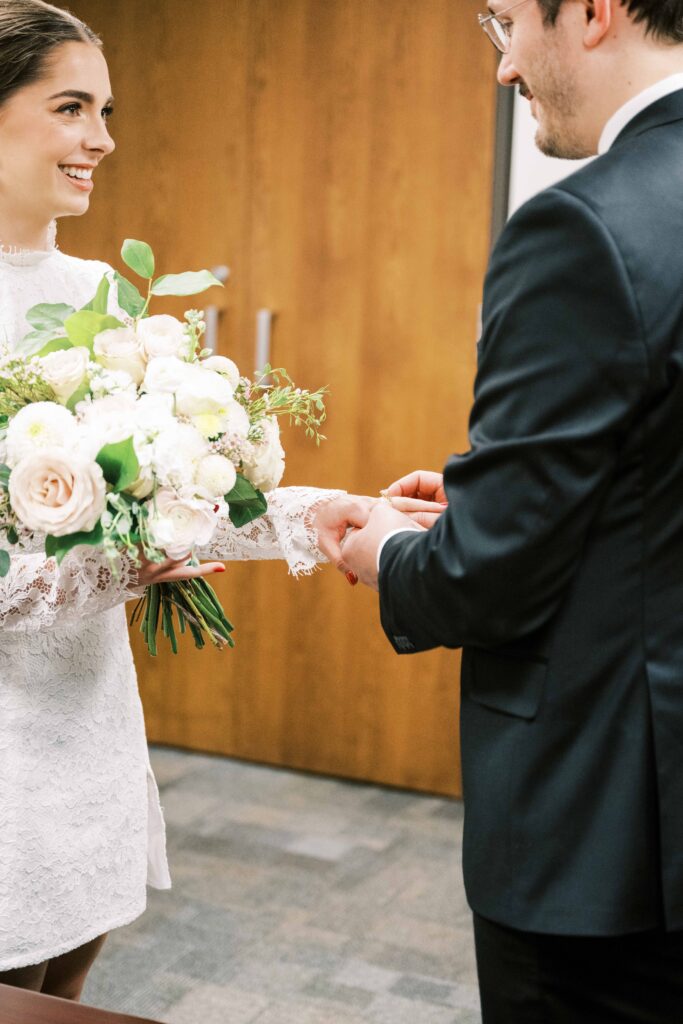 Chicago courthouse elopement