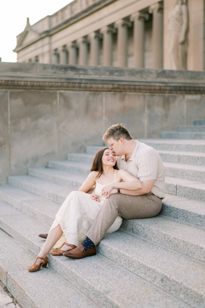 Griffin Museum of Science & Industry engagement photo session