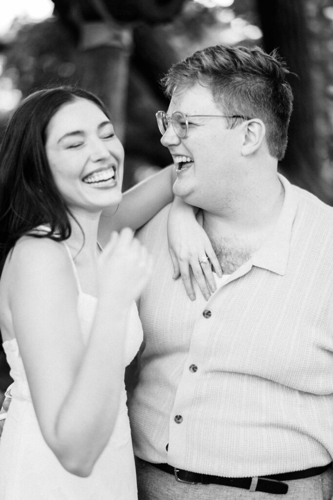 Griffin Museum of Science & Industry Chicago garden engagement photos