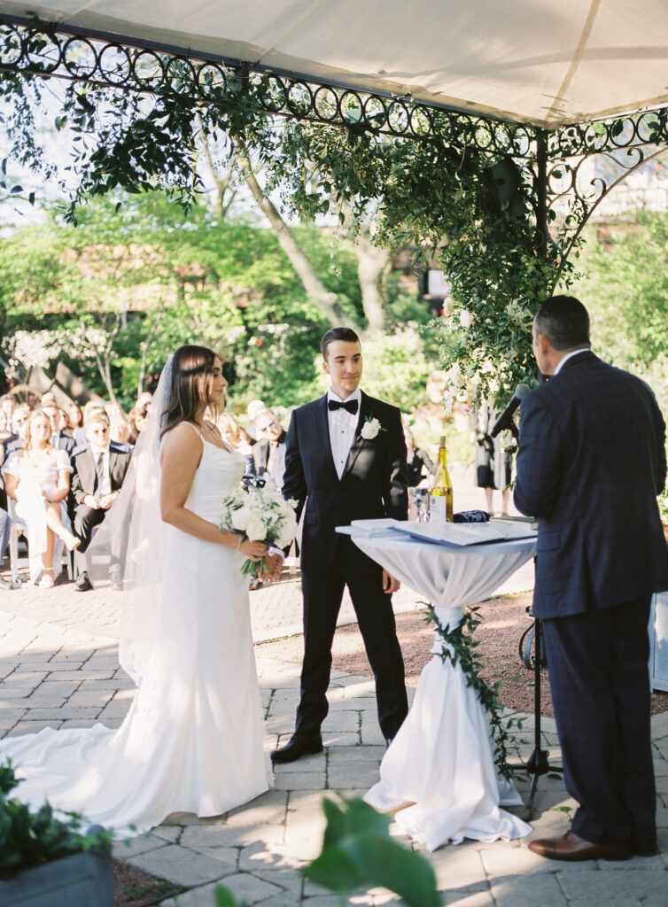 spring wedding at the Galleria Marchetti Pavilion Chicago