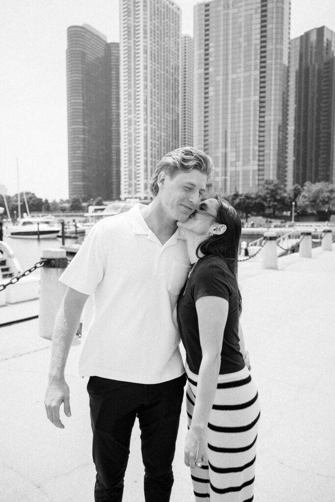 surprise proposal by the water