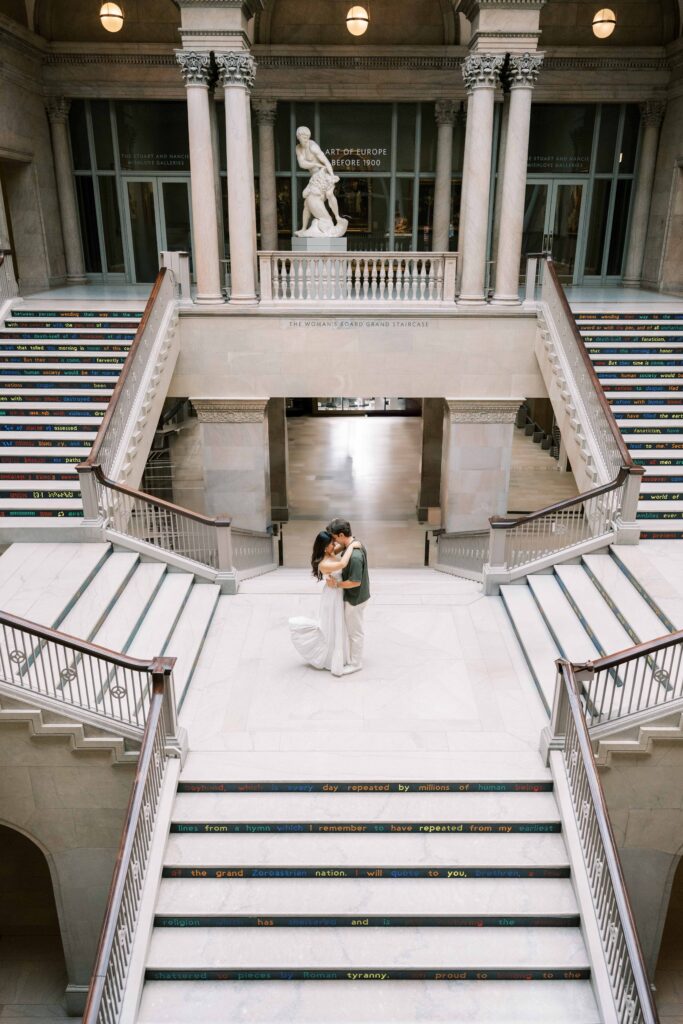 bird's eye photography; staircase photos