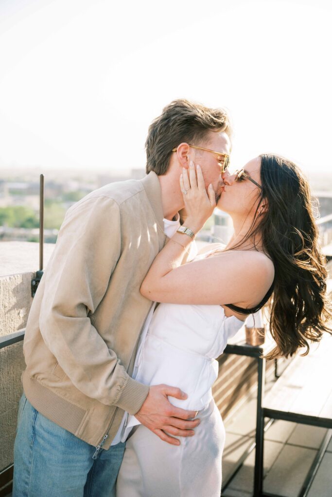 Chicago rooftop proposal at The Robey