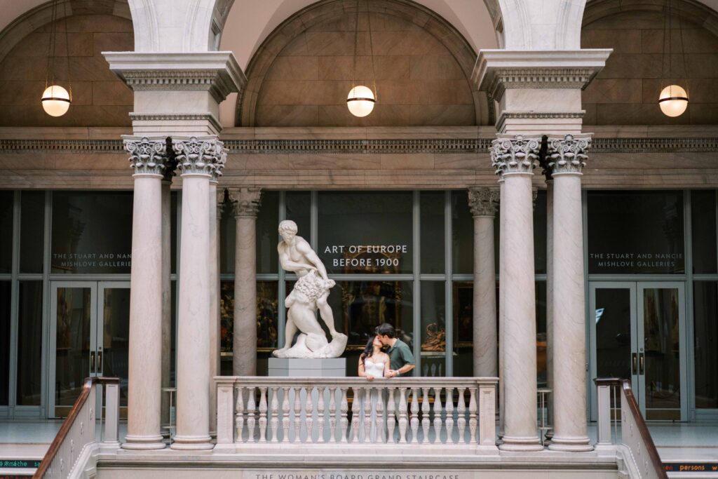luxury Chicago proposal at the Art Museum of Chicago