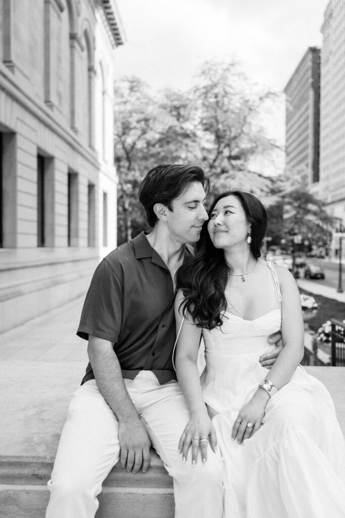 post-proposal engagement photos