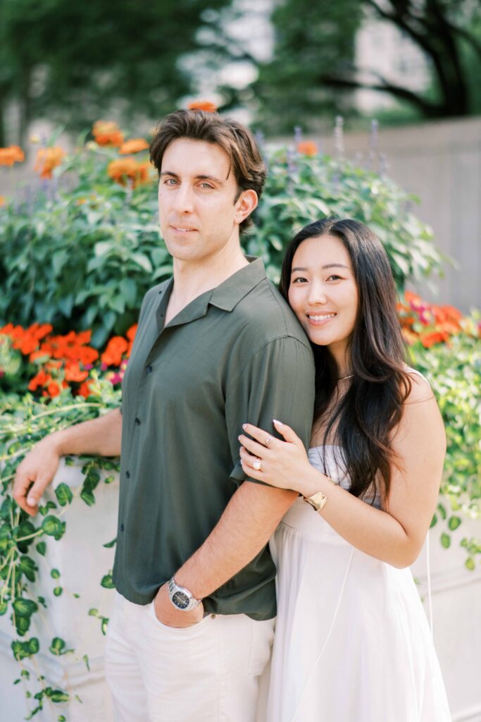 gardens in Chicago for surprise proposal