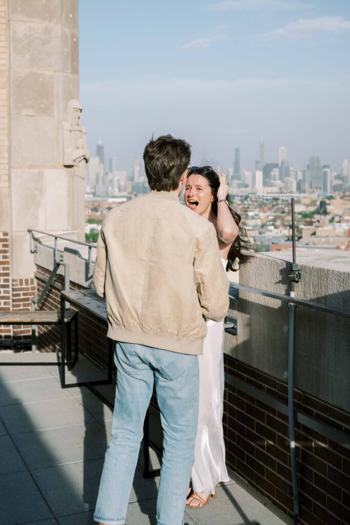 sweet marriage proposal reactions