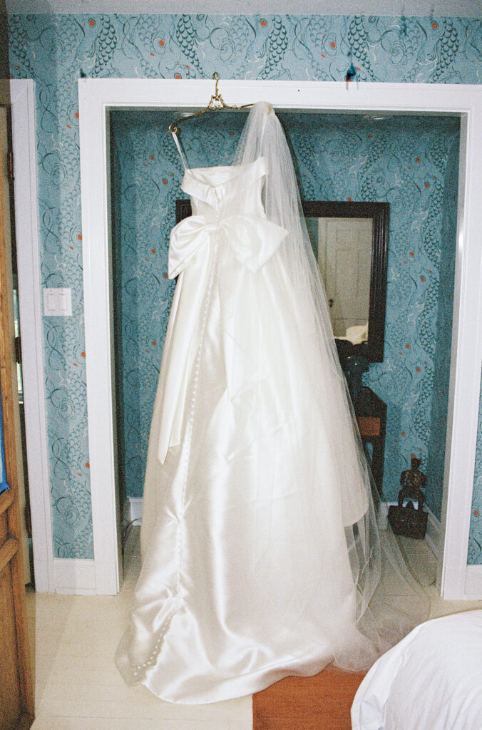 oversized bow wedding dresses