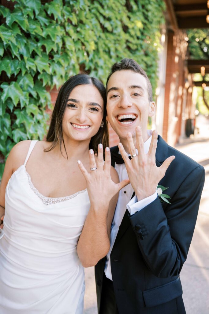 Chicago garden wedding at the Galleria Marchetti Pavilion