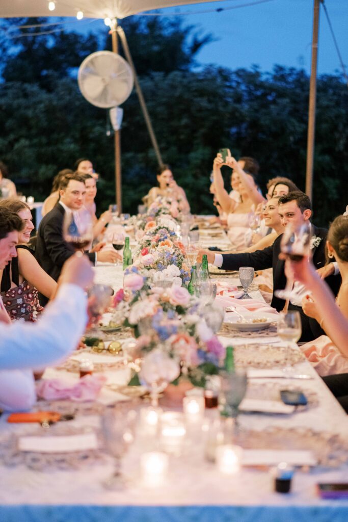 Elawa Farm wedding with tented reception