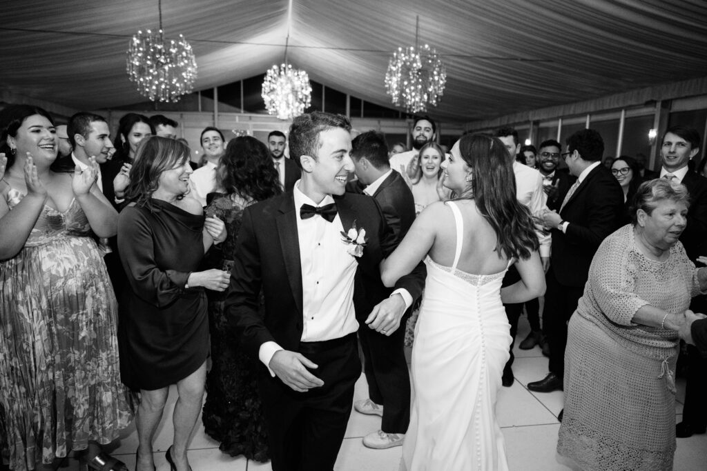 how to dance the hora at a Jewish wedding