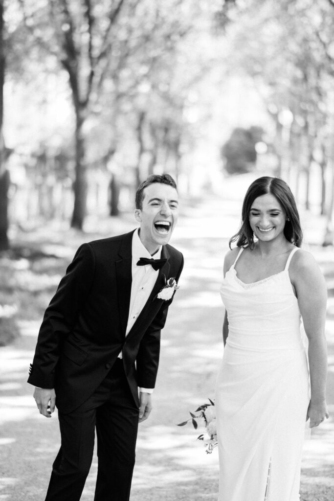 candid wedding portraits