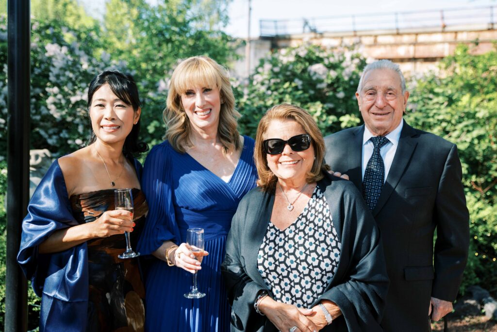 cocktail hour at Galleria Marchetti Pavilion