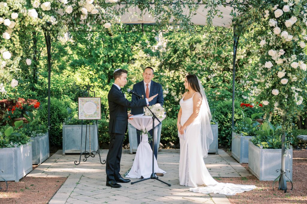 spring wedding at the Galleria Marchetti Pavilion Chicago