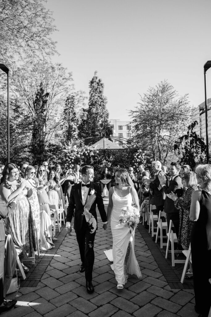 spring wedding at the Galleria Marchetti Pavilion Chicago