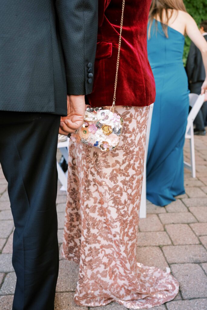 cocktail hour at Galleria Marchetti Pavilion