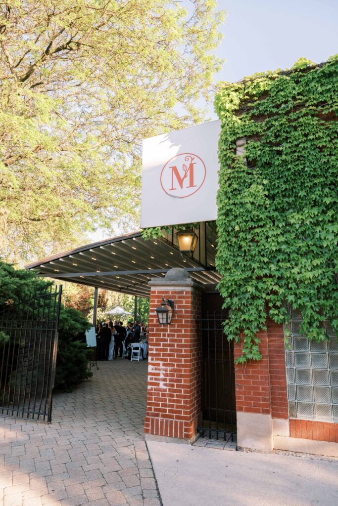 spring wedding at the Galleria Marchetti Pavilion Chicago