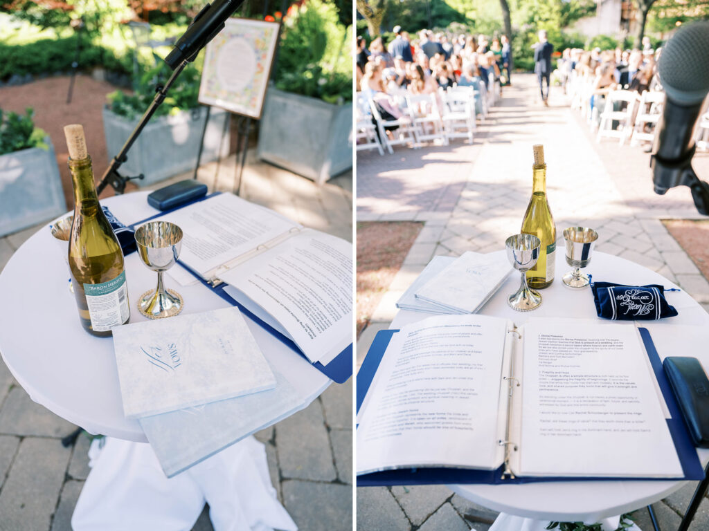 Jewish wedding at Gallery Marchetti Chicago