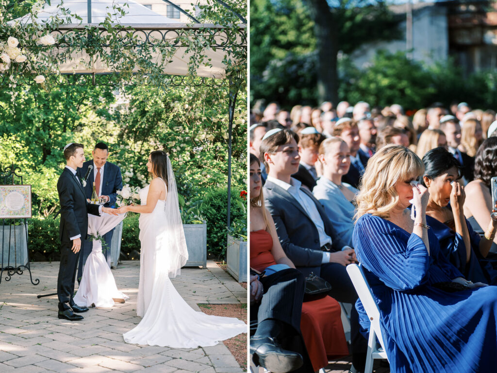 spring wedding at the Galleria Marchetti Pavilion Chicago