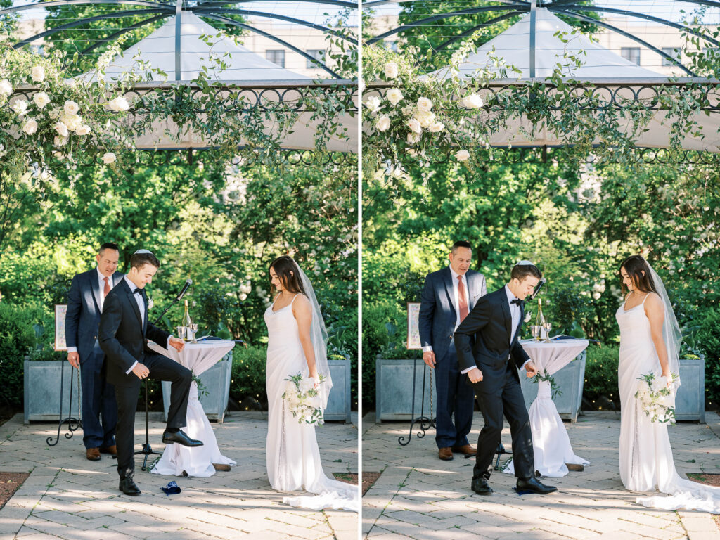 breaking the glass Jewish wedding tradition meaning
