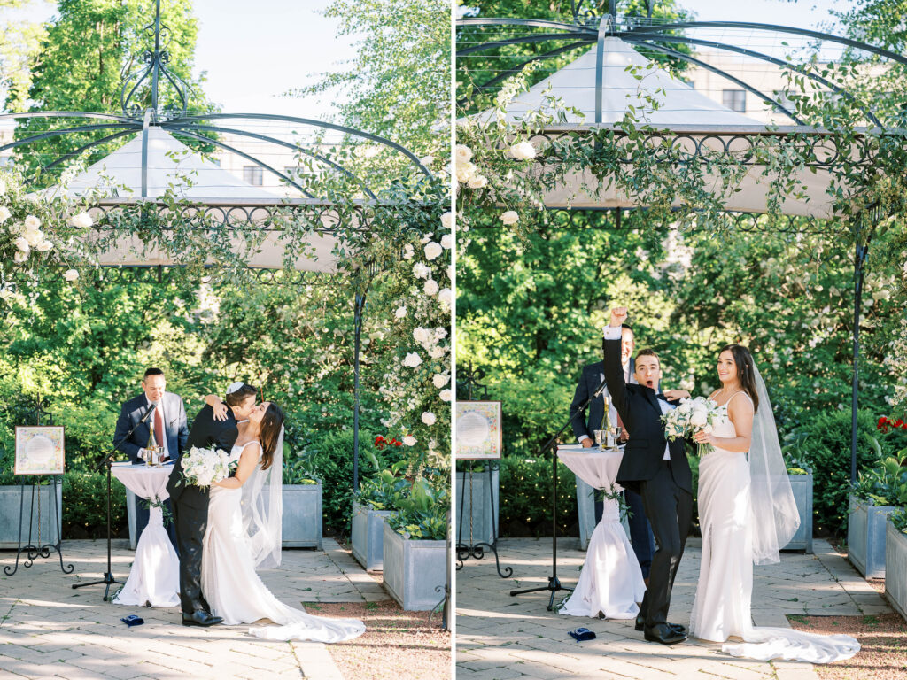 spring wedding at the Galleria Marchetti Pavilion Chicago