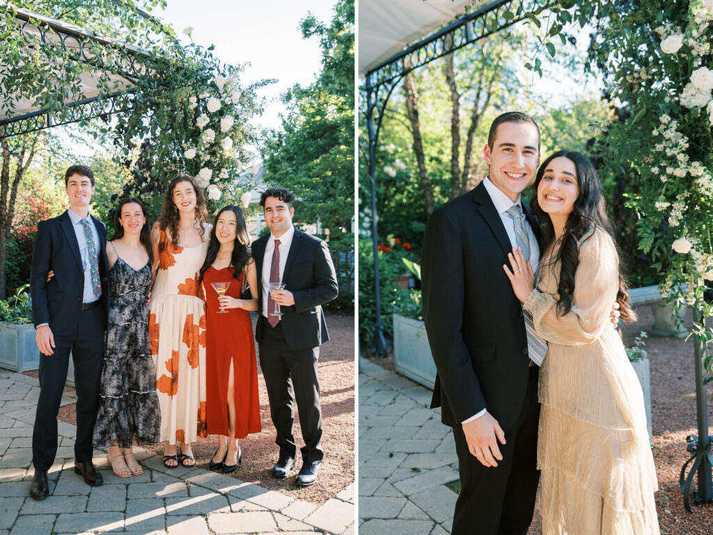 how to take good wedding cocktail hour photos