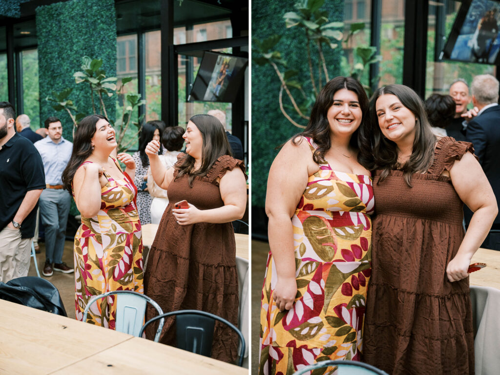 rehearsal dinner photography by Danielle Heinson, Chicago