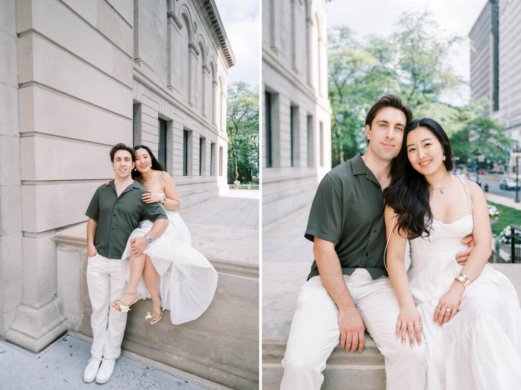 couples editorial photography sessions; proposal outfit; dress ideas for surprise proposal