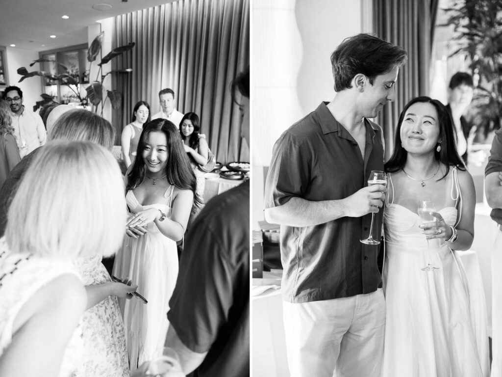 restaurant surprise proposal photos