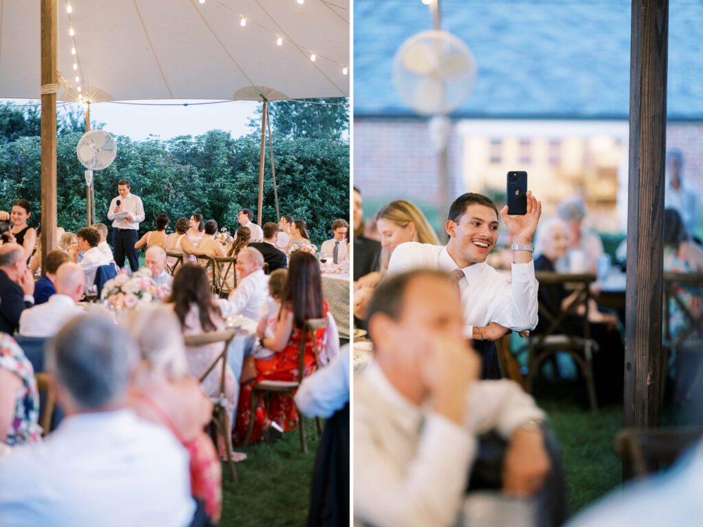 Elawa Farm wedding with tented reception