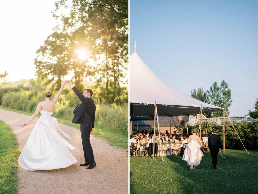 Elawa Farm wedding with tented reception