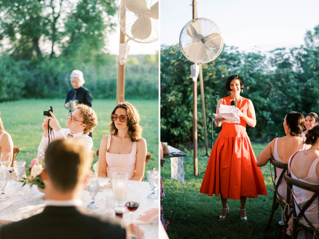 Elawa Farm wedding with tented reception