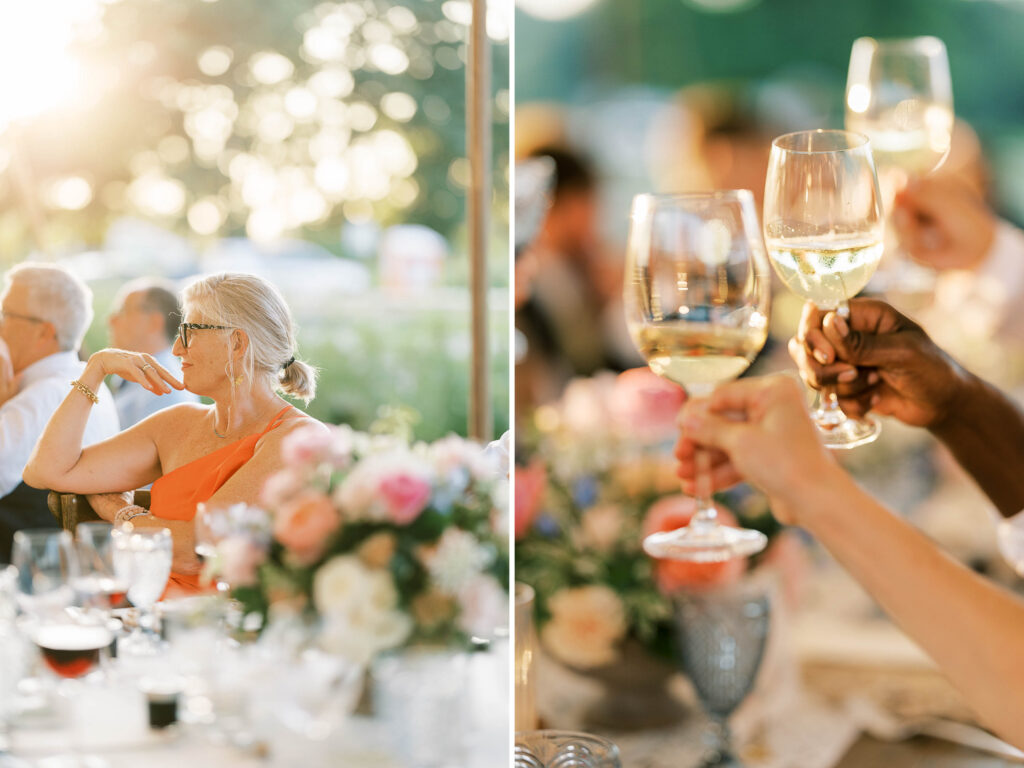 Elawa Farm wedding with tented reception