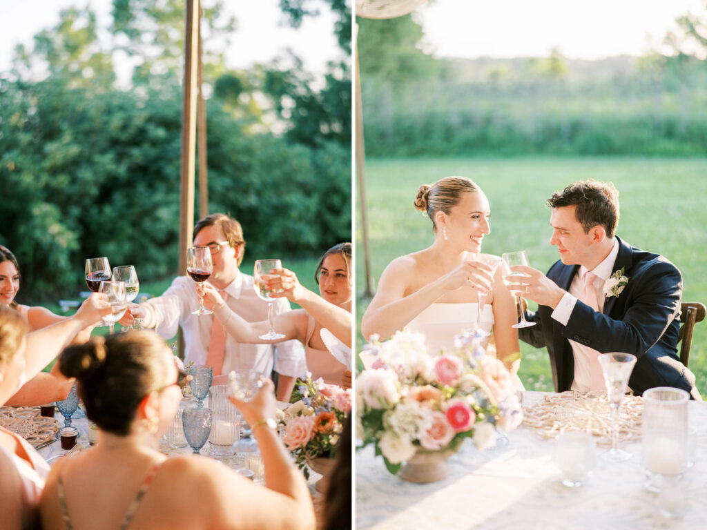 Elawa Farm wedding with tented reception