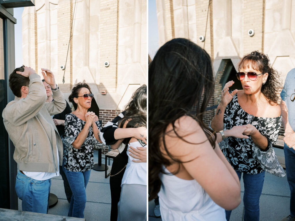Chicago rooftop proposal at The Robey